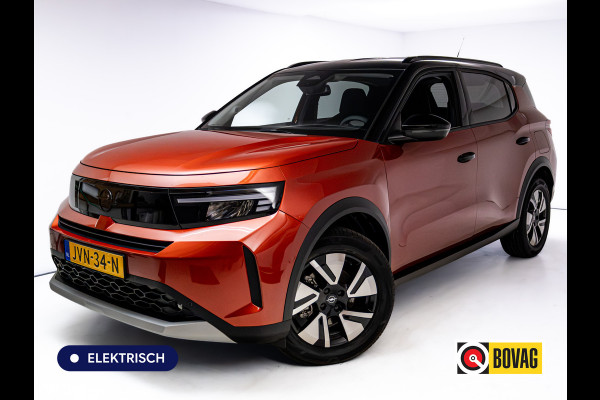 Opel Frontera Electric GS 44 kWh | Stoel- Stuur- & voorruitverw. | Camera | PDC V+A | Cruise | Rijklaarprijs, tot 8 jaar garantie! | Two Tone, 17" LMV, Navigatie, Dode hoek detectie, Carplay, Technologie GS pakket, NL auto
