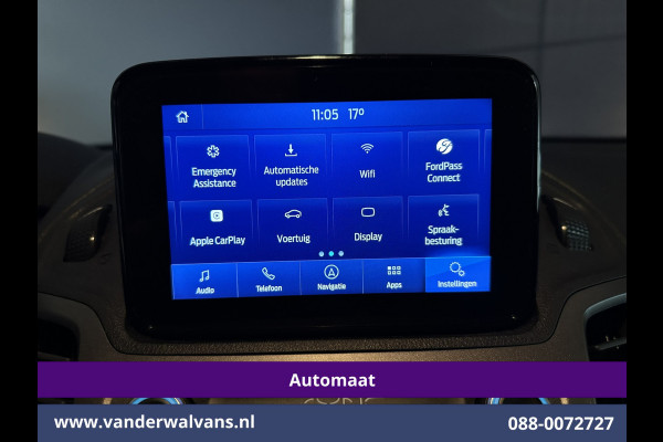 Ford Transit Connect 1.5 EcoBlue 120pk Automaat L1H1 Euro6 Airco | Navigatie | Camera | Cruisecontrol | Apple Carplay Parkeersensoren, Verwarmde voorruit, 1500kg trekvermogen