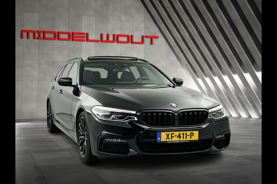 BMW 5 Serie Touring 520i High Exe. M-Sport Pano-dak/Leder/Camera/Keyless Entry