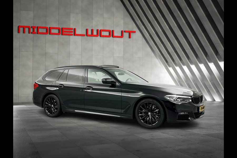 BMW 5 Serie Touring 520i High Exe. M-Sport Pano-dak/Leder/Camera/Keyless Entry