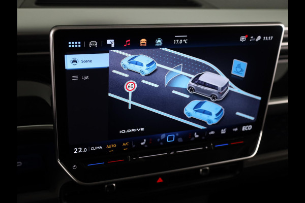 Volkswagen ID. Buzz Pro Bulli Limited Edition 86 kWh LWB 286 pk | 7-persoons | Rondomzicht camera | 21 Inch | Elektr. achterklep | Matrix LED koplampen | Parkeersensoren (Park assist)