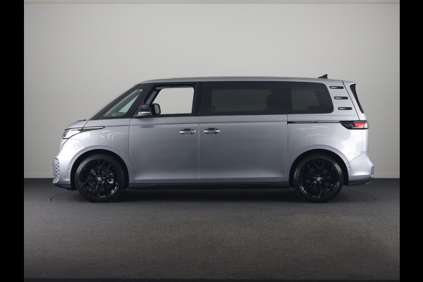 Volkswagen ID. Buzz Pro Bulli Limited Edition 86 kWh LWB 286 pk | 7-persoons | Rondomzicht camera | 21 Inch | Elektr. achterklep | Matrix LED koplampen | Parkeersensoren (Park assist)