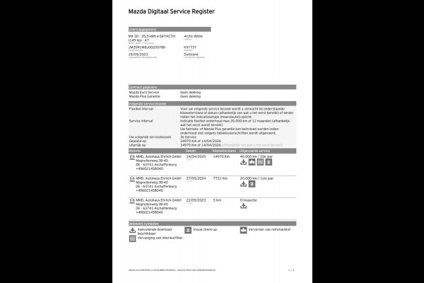 Mazda MX-30 E-SkyActiv 145 Advantage 36 kWh | Navi, Camera, ACC, Memory, Stoelverw., Carplay/Android | 4 Seizoensbanden | Dealeroh