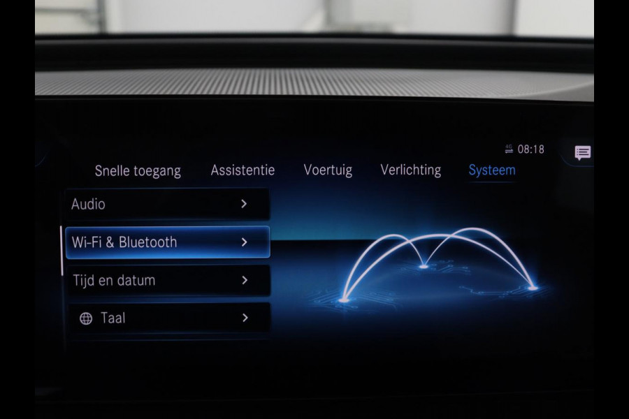 Mercedes-Benz EQC 400 4MATIC Business Solution Luxury 80 kWh | SOH 96.9% | Panoramdak | Leder | Adaptive cruise | Carplay | Sfeerverlichting | Burnmester Surround | Full LED | Stoelverwarming | Camera | Park assist |