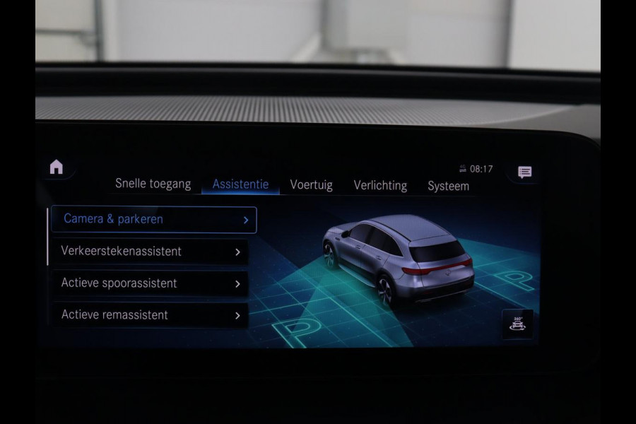 Mercedes-Benz EQC 400 4MATIC Business Solution Luxury 80 kWh | SOH 96.9% | Panoramdak | Leder | Adaptive cruise | Carplay | Sfeerverlichting | Burnmester Surround | Full LED | Stoelverwarming | Camera | Park assist |