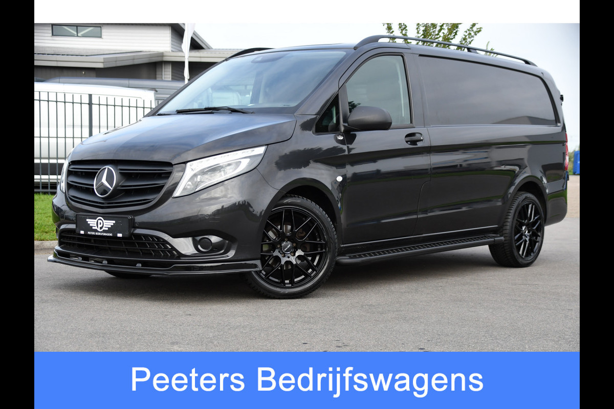 Mercedes-Benz Vito CDI L2 PB Edition Camera, Cruise, Carplay, 190pk, LED, Multimedia, Clima, Automaat, Uniek!
