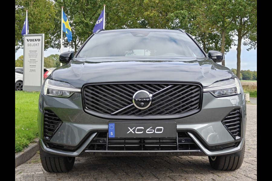 Volvo XC60 T6 Plug-in hybrid AWD Ultra Dark | Executive | HUD | Luchtvering | H&K | Stoel ventilatie | Massage | 21"| Schuif/Kanteldak |