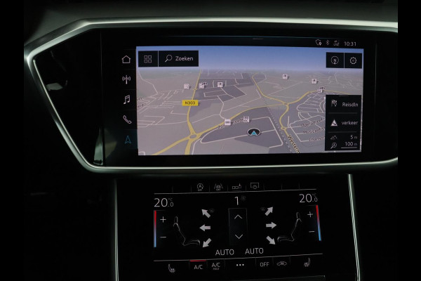 Audi A6 Limousine 45 TFSI Sport S line edition | Half Leder | Memory | Stoelverwarming | Virtual Dashboard | Carplay | Cruise control | Navigatie | Camera | Park assist | Memory | Full LED |