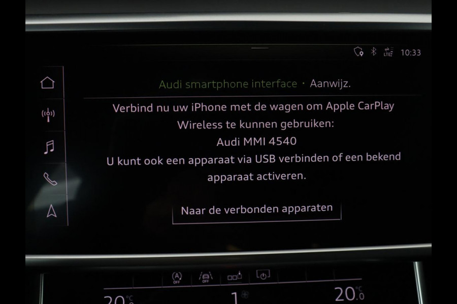 Audi A6 Limousine 45 TFSI Sport S line edition | Half Leder | Memory | Stoelverwarming | Virtual Dashboard | Carplay | Cruise control | Navigatie | Camera | Park assist | Memory | Full LED |
