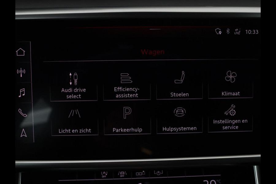 Audi A6 Limousine 45 TFSI Sport S line edition | Half Leder | Memory | Stoelverwarming | Virtual Dashboard | Carplay | Cruise control | Navigatie | Camera | Park assist | Memory | Full LED |