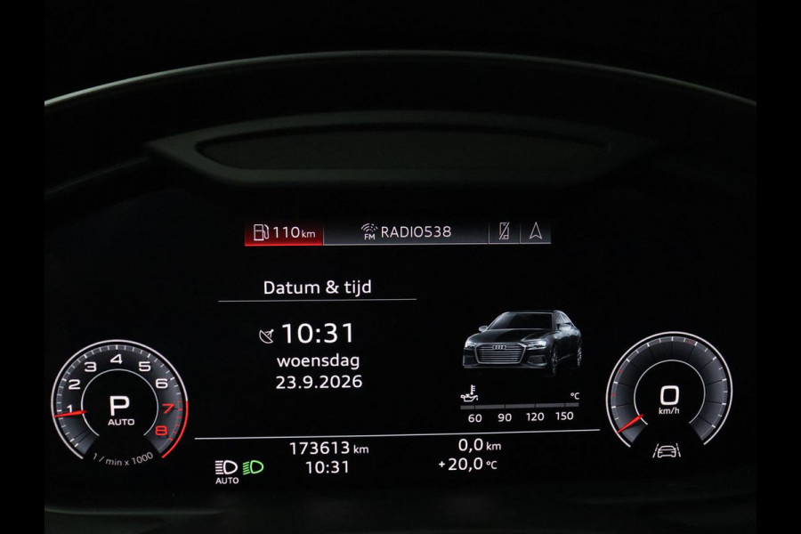 Audi A6 Limousine 45 TFSI Sport S line edition | Half Leder | Memory | Stoelverwarming | Virtual Dashboard | Carplay | Cruise control | Navigatie | Camera | Park assist | Memory | Full LED |