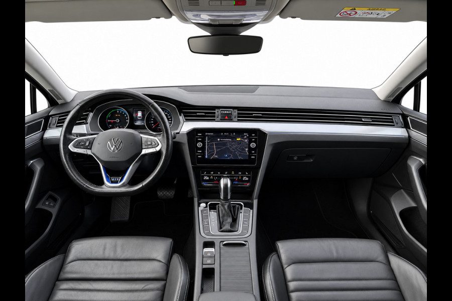 Volkswagen Passat Variant 1.4 TSI PHEV GTE | Matrix | Leer | Sfeerverlichting | Camera | Mangangrau Metallic