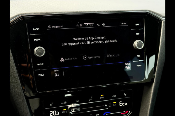 Volkswagen Passat Variant 1.4 TSI PHEV GTE | Matrix | Leer | Sfeerverlichting | Camera | Mangangrau Metallic