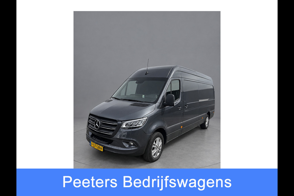 Mercedes-Benz Sprinter 315 1.9 CDI L3H2 RWD PB Edition Camera, Cruise, Carplay, LED, 2 x Schuifdeur, Automaat, 10,5'' Mbux, Leder, Sensoren, 150pk, Uniek!