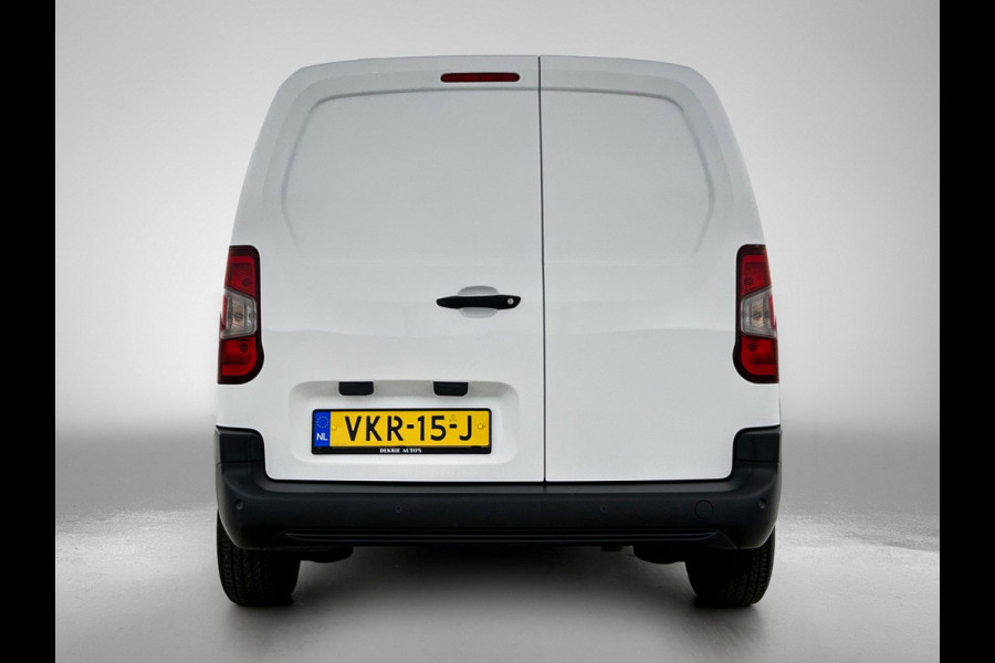Peugeot Partner 1.2 Benzine 111PK Euro6 Premium / Airco / Navigatie / Cruise-ctr. / Schuifdeur + Raam / Radio multimedia / Apk 06-2027