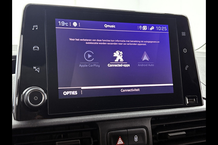 Peugeot Partner 1.2 Benzine 111PK Euro6 Premium / Airco / Navigatie / Cruise-ctr. / Schuifdeur + Raam / Radio multimedia / Apk 06-2027