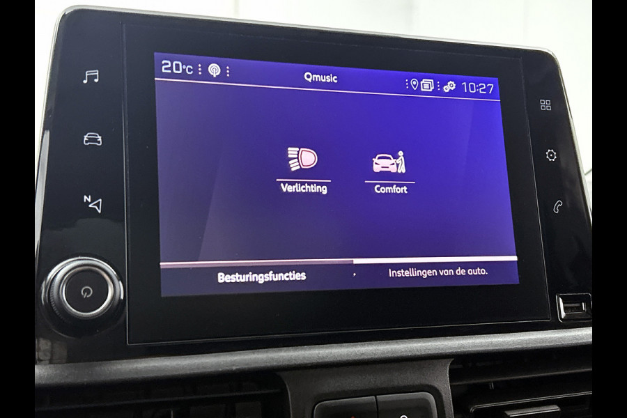 Peugeot Partner 1.2 Benzine 111PK Euro6 Premium / Airco / Navigatie / Cruise-ctr. / Schuifdeur + Raam / Radio multimedia / Apk 06-2027