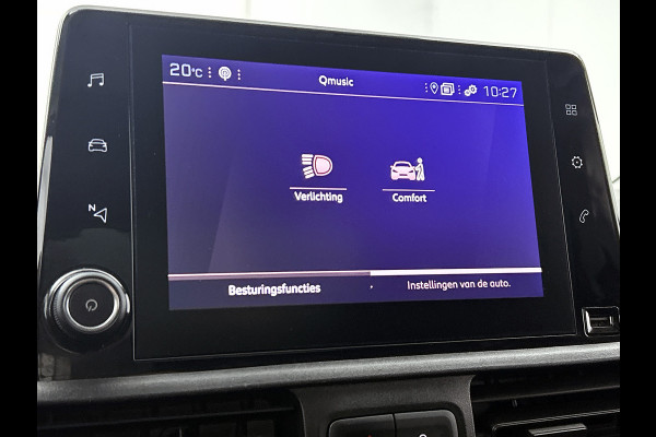 Peugeot Partner 1.2 Benzine 111PK Euro6 Premium / Airco / Navigatie / Cruise-ctr. / Schuifdeur + Raam / Radio multimedia / Apk 06-2027