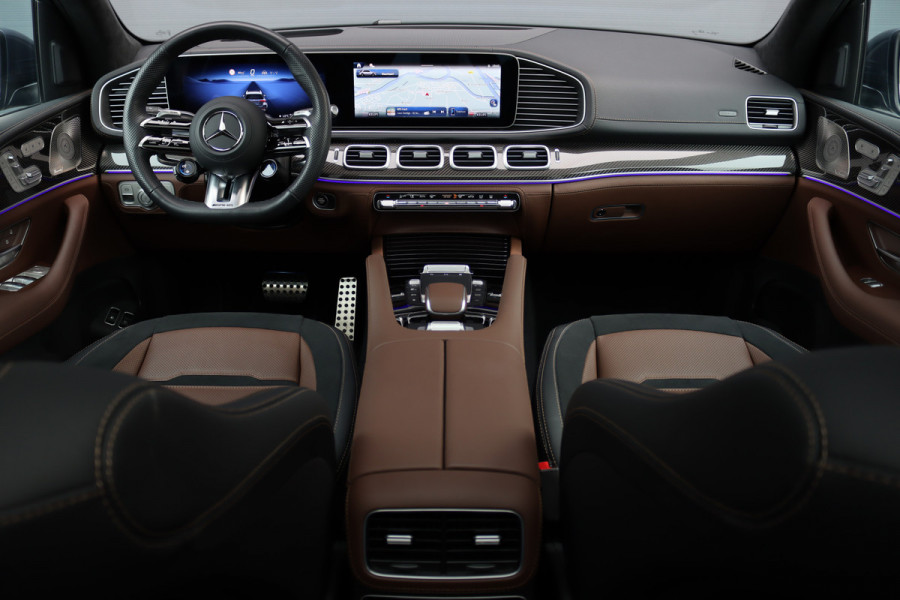 Mercedes-Benz GLE AMG 53 Hybrid Premium 4MATIC+ | Luchtvering | Distronic | Carbon | Memory | Burmester | Stoelventilatie | Luchtkwaliteitspakket | Surround Camera | Keyless Go | Augmented Reality | Nappa Leder |