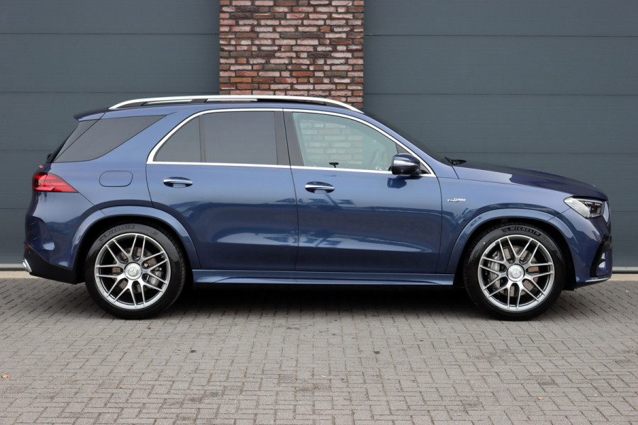 Mercedes-Benz GLE AMG 53 Hybrid Premium 4MATIC+ | Luchtvering | Distronic | Carbon | Memory | Burmester | Stoelventilatie | Luchtkwaliteitspakket | Surround Camera | Keyless Go | Augmented Reality | Nappa Leder |