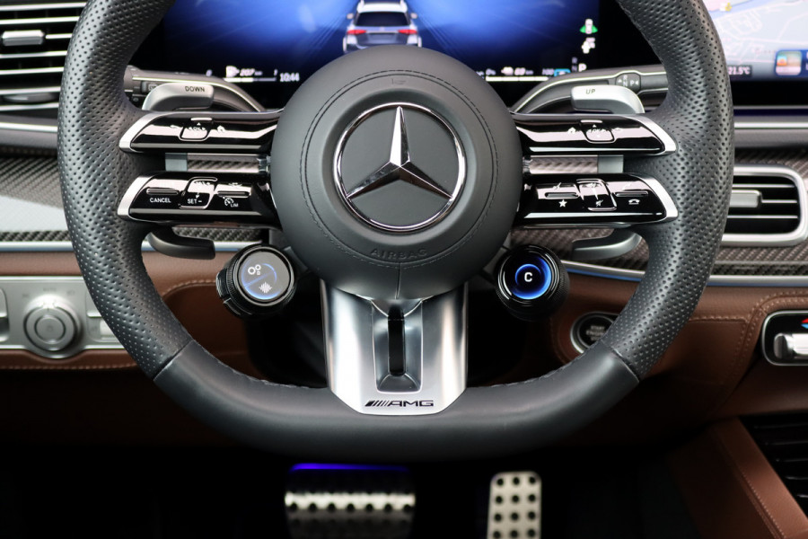 Mercedes-Benz GLE AMG 53 Hybrid Premium 4MATIC+ | Luchtvering | Distronic | Carbon | Memory | Burmester | Stoelventilatie | Luchtkwaliteitspakket | Surround Camera | Keyless Go | Augmented Reality | Nappa Leder |
