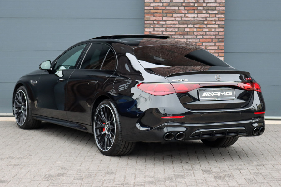 Mercedes-Benz E-Klasse AMG 53 4MATIC+ Premium | 612pk | Hyperscreen | Achterasbesturing | Distronic+ | Burmester | HUD | Digital Light | Stoelventilatie | Surround Camera | Keyless Go | Soft-Close | Dynamic Plus-pakket |
