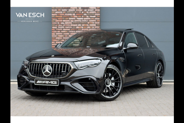 Mercedes-Benz E-Klasse AMG 53 4MATIC+ Premium | 585pk | Hyperscreen | Achterasbesturing | Distronic | Burmester | HUD | Digital Light | Stoelverwarming | Surround Camera | Keyless Go |