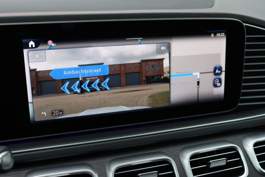 Mercedes-Benz GLE AMG 53 Hybrid 4MATIC+ | Luchtvering | Distronic | Elek. Achterbank | Trekhaak | Burmester | Keyless Go | Augmented Reality | Surround Camera | Memory |
