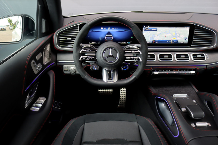 Mercedes-Benz GLE AMG 53 Hybrid 4MATIC+ | Luchtvering | Distronic | Elek. Achterbank | Trekhaak | Burmester | Keyless Go | Augmented Reality | Surround Camera | Memory |
