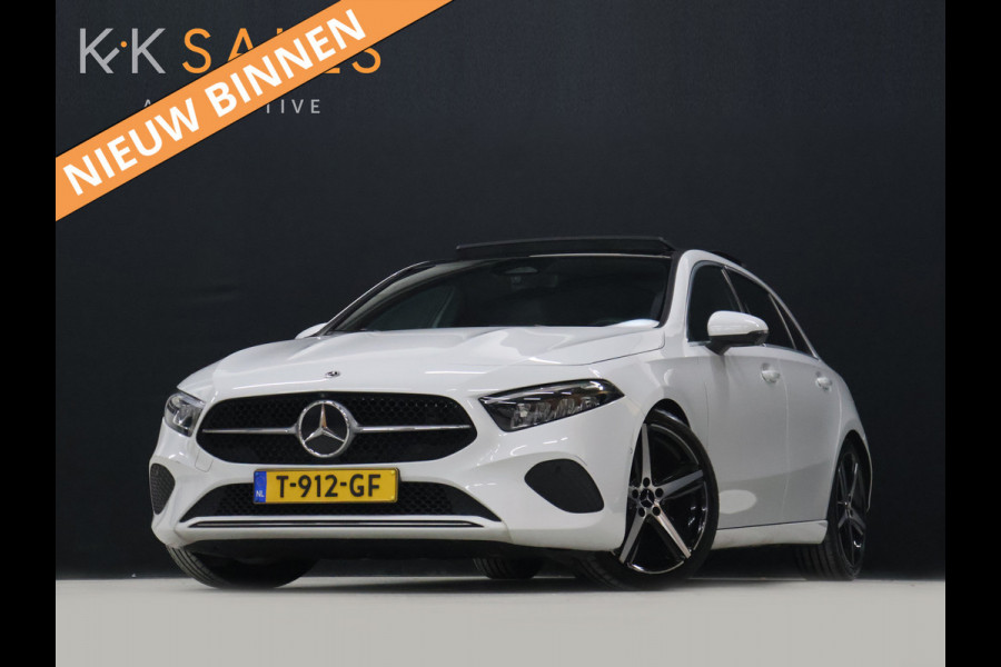 Mercedes-Benz A-Klasse 180 Business Line [SCHUIFKANTELDAK, 360 CAMERA, STOELVERWARMING, CRUISE CONTROL, DIGITAL DASH, CLIMATE CONTROL, BLUETOOTH, NAVIGATIE, LED, NIEUWSTAAT]
