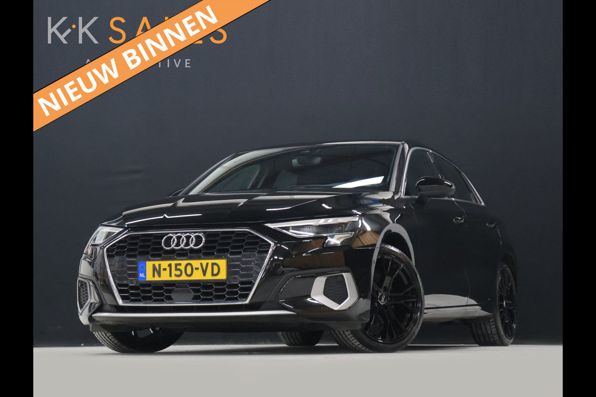 Audi A3 Sportback 35 TFSI Advanced edition [TREKHAAK AFNEEMBAAR, APPLE CARPLAY, ANDROID, ADAPTIVE CRUISE CONTROL, DIGITAL DASH, PDC V+A, ELEKTRISCHE ACHTERKLEP, NAVIGATIE, BLUETOOTH, LED, NIEUWSTAAT]