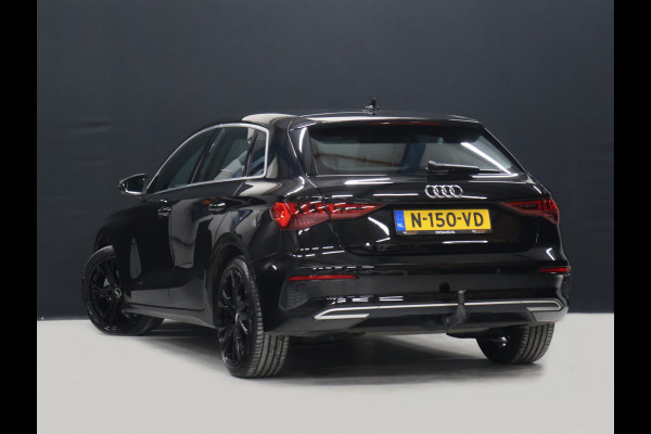 Audi A3 Sportback 35 TFSI Advanced edition [TREKHAAK AFNEEMBAAR, APPLE CARPLAY, ANDROID, ADAPTIVE CRUISE CONTROL, DIGITAL DASH, PDC V+A, ELEKTRISCHE ACHTERKLEP, NAVIGATIE, BLUETOOTH, LED, NIEUWSTAAT]