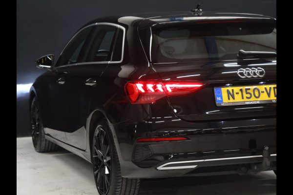 Audi A3 Sportback 35 TFSI Advanced edition [TREKHAAK AFNEEMBAAR, APPLE CARPLAY, ANDROID, ADAPTIVE CRUISE CONTROL, DIGITAL DASH, PDC V+A, ELEKTRISCHE ACHTERKLEP, NAVIGATIE, BLUETOOTH, LED, NIEUWSTAAT]