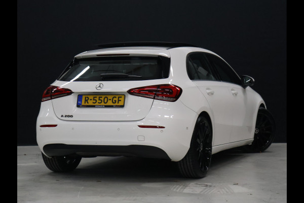 Mercedes-Benz A-Klasse 200 Business Solution [SCHUIFKANTELDAK, SFEERVERLICHTING, STOELVERWARMING, CAMERA, HALF LEDER, CRUISE, PDC V+A, BLUETOOTH, CLIMATE, NIEUWSTAAT]