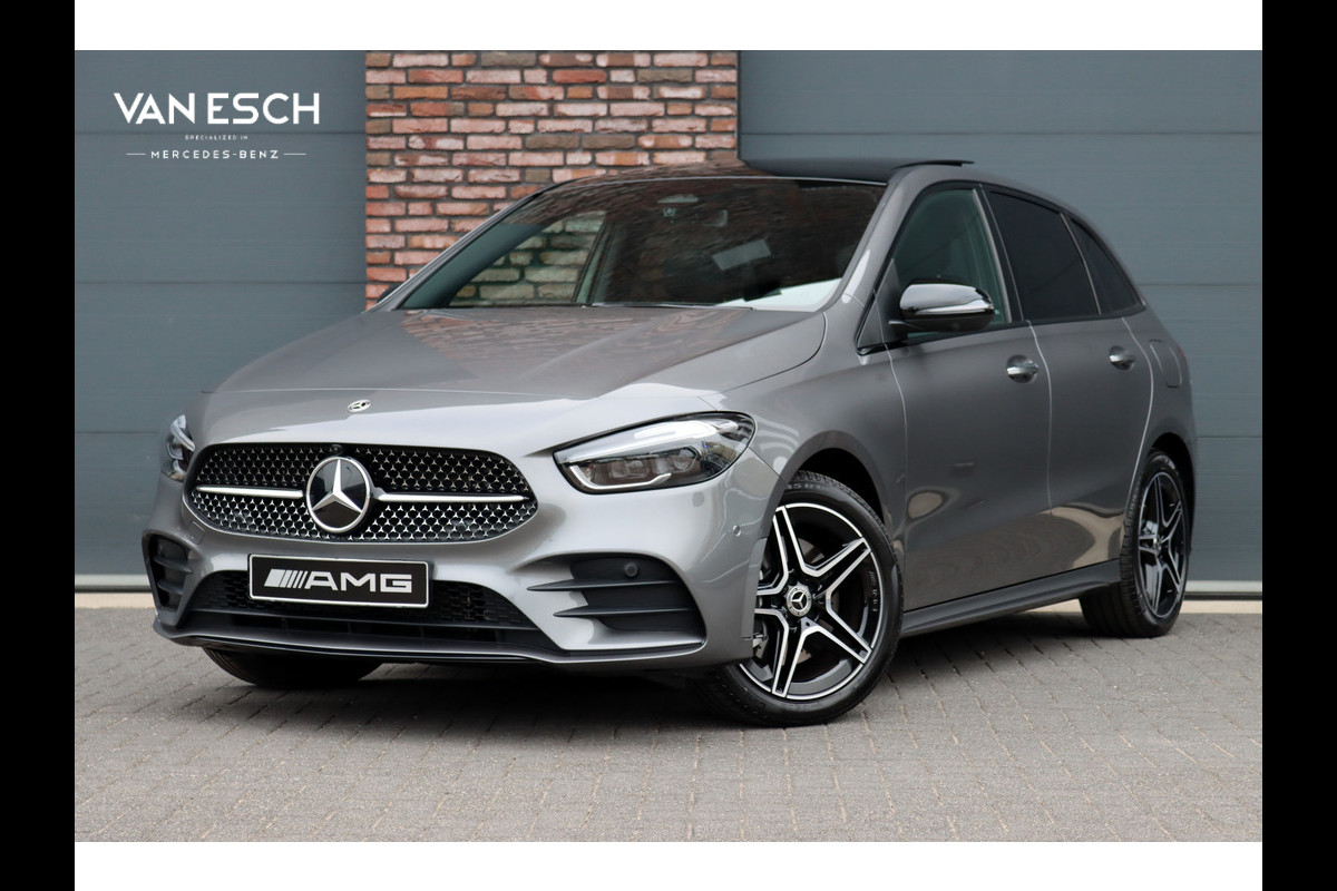 Mercedes-Benz B-Klasse 250 e AMG Line | Panoramadak | Memory | Distronic | AMG Exclusief-pakket | Trekhaak | Surround Camera | Leder | Dodehoekassistent | Mutlibeam LED |