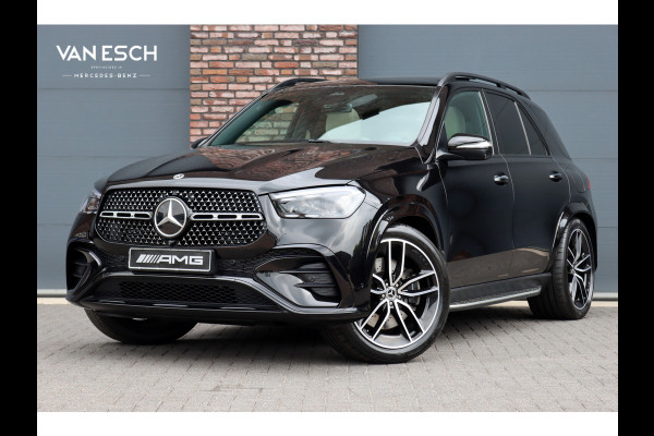 Mercedes-Benz GLE 400 e 4MATIC AMG Line | Luchtvering | Distronic | Burmester | Verwarmd Stuurwiel | Panoramadak | Trekhaak | Stoelverwarming V+A | Augmented Reality | Surround Camera |