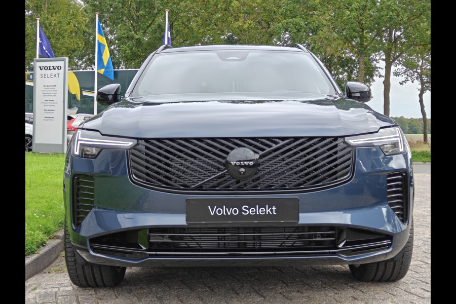 Volvo XC90 T8 405PK AWD Ultra Black Edition Plug-in hybrid | BLIS | Luchtvering | Trekhaak | B&W | Elektr. Stoelen | ACC | HUD | Pano |