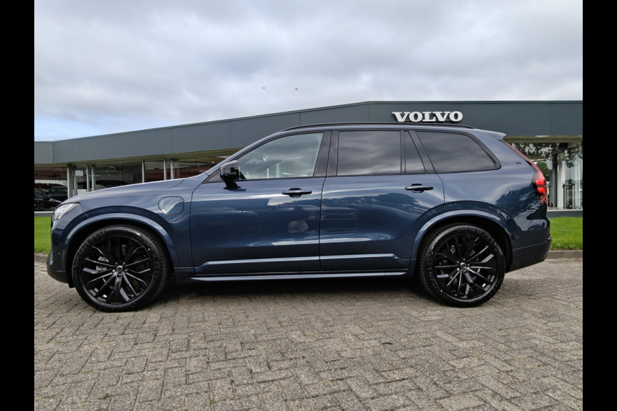 Volvo XC90 T8 405PK AWD Ultra Black Edition Plug-in hybrid | BLIS | Luchtvering | Trekhaak | B&W | Elektr. Stoelen | ACC | HUD | Pano |