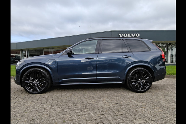 Volvo XC90 T8 405PK AWD Ultra Black Edition Plug-in hybrid | BLIS | Luchtvering | Trekhaak | B&W | Elektr. Stoelen | ACC | HUD | Pano |