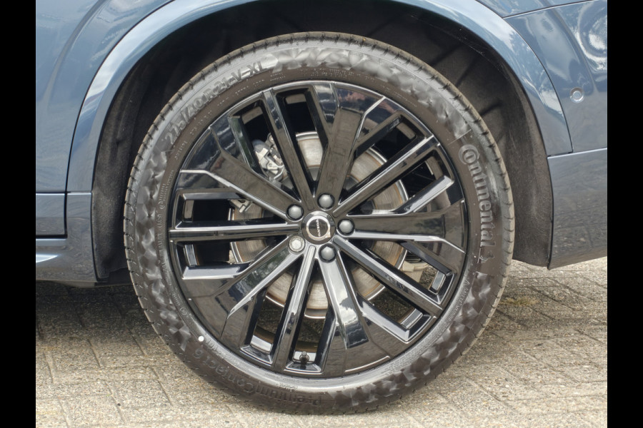 Volvo XC90 T8 405PK AWD Ultra Black Edition Plug-in hybrid | BLIS | Luchtvering | Trekhaak | B&W | Elektr. Stoelen | ACC | HUD | Pano |
