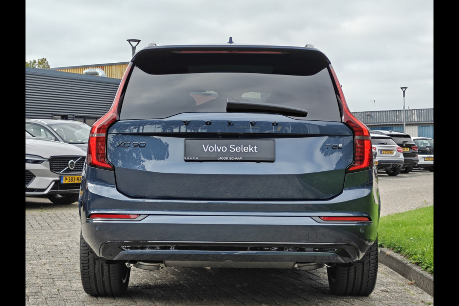 Volvo XC90 T8 405PK AWD Ultra Black Edition Plug-in hybrid | BLIS | Luchtvering | Trekhaak | B&W | Elektr. Stoelen | ACC | HUD | Pano |