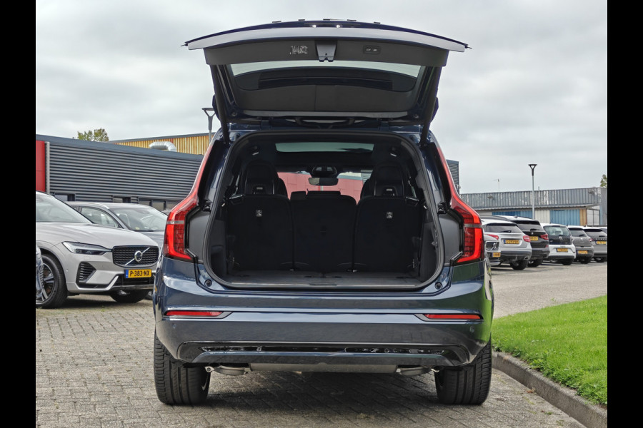 Volvo XC90 T8 405PK AWD Ultra Black Edition Plug-in hybrid | BLIS | Luchtvering | Trekhaak | B&W | Elektr. Stoelen | ACC | HUD | Pano |
