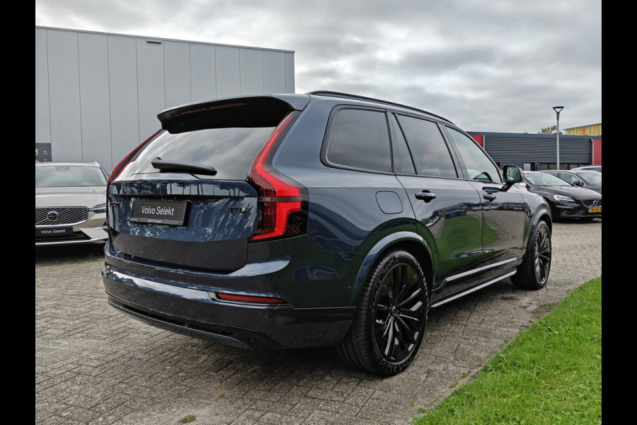 Volvo XC90 T8 405PK AWD Ultra Black Edition Plug-in hybrid | BLIS | Luchtvering | Trekhaak | B&W | Elektr. Stoelen | ACC | HUD | Pano |