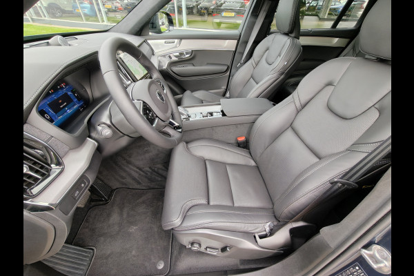 Volvo XC90 T8 405PK AWD Ultra Black Edition Plug-in hybrid | BLIS | Luchtvering | Trekhaak | B&W | Elektr. Stoelen | ACC | HUD | Pano |