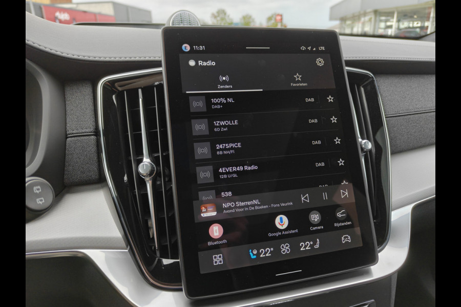 Volvo XC90 T8 405PK AWD Ultra Black Edition Plug-in hybrid | BLIS | Luchtvering | Trekhaak | B&W | Elektr. Stoelen | ACC | HUD | Pano |