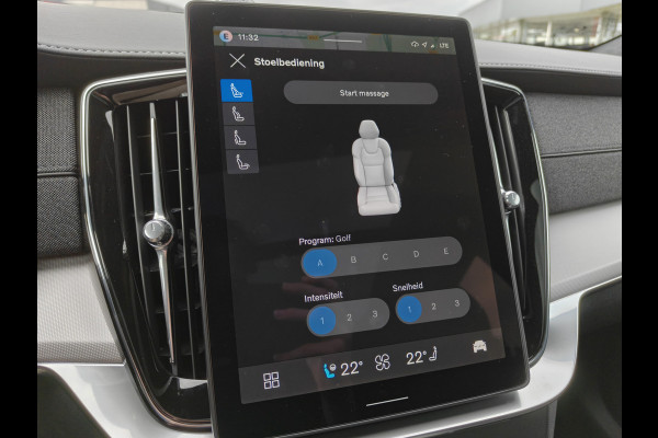 Volvo XC90 T8 405PK AWD Ultra Black Edition Plug-in hybrid | BLIS | Luchtvering | Trekhaak | B&W | Elektr. Stoelen | ACC | HUD | Pano |