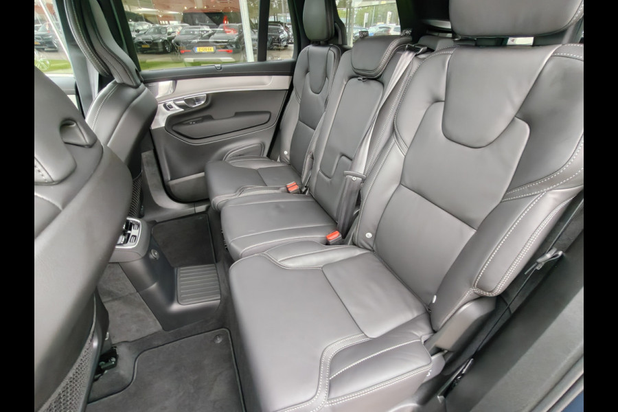 Volvo XC90 T8 405PK AWD Ultra Black Edition Plug-in hybrid | BLIS | Luchtvering | Trekhaak | B&W | Elektr. Stoelen | ACC | HUD | Pano |