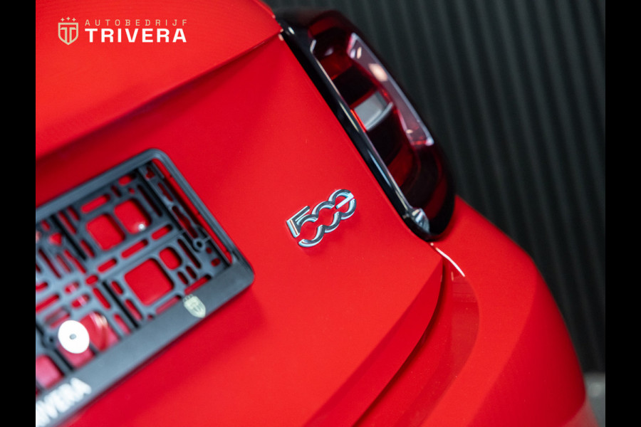 Fiat 500E RED 24 kWh l SoH 93% l CAMERA l 1ste eigenaar l CARPLAY l LMV l BTW auto l Zeer lage km's l als nieuw