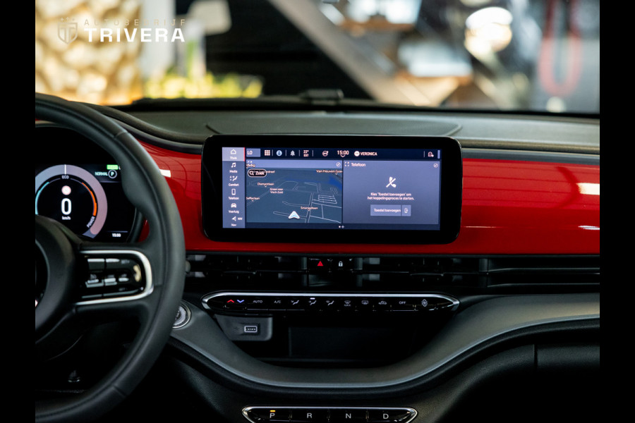 Fiat 500E RED 24 kWh l SoH 93% l CAMERA l 1ste eigenaar l CARPLAY l LMV l BTW auto l Zeer lage km's l als nieuw