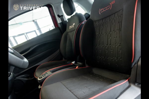Fiat 500E RED 24 kWh l SoH 93% l CAMERA l 1ste eigenaar l CARPLAY l LMV l BTW auto l Zeer lage km's l als nieuw
